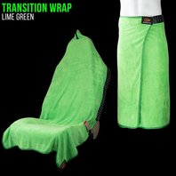 TRANSITION WRAP - osuška/uterák 3v1 (limetkovo-zelená)