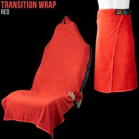 TRANSITION WRAP - osuška/uterák 3v1 (červená)